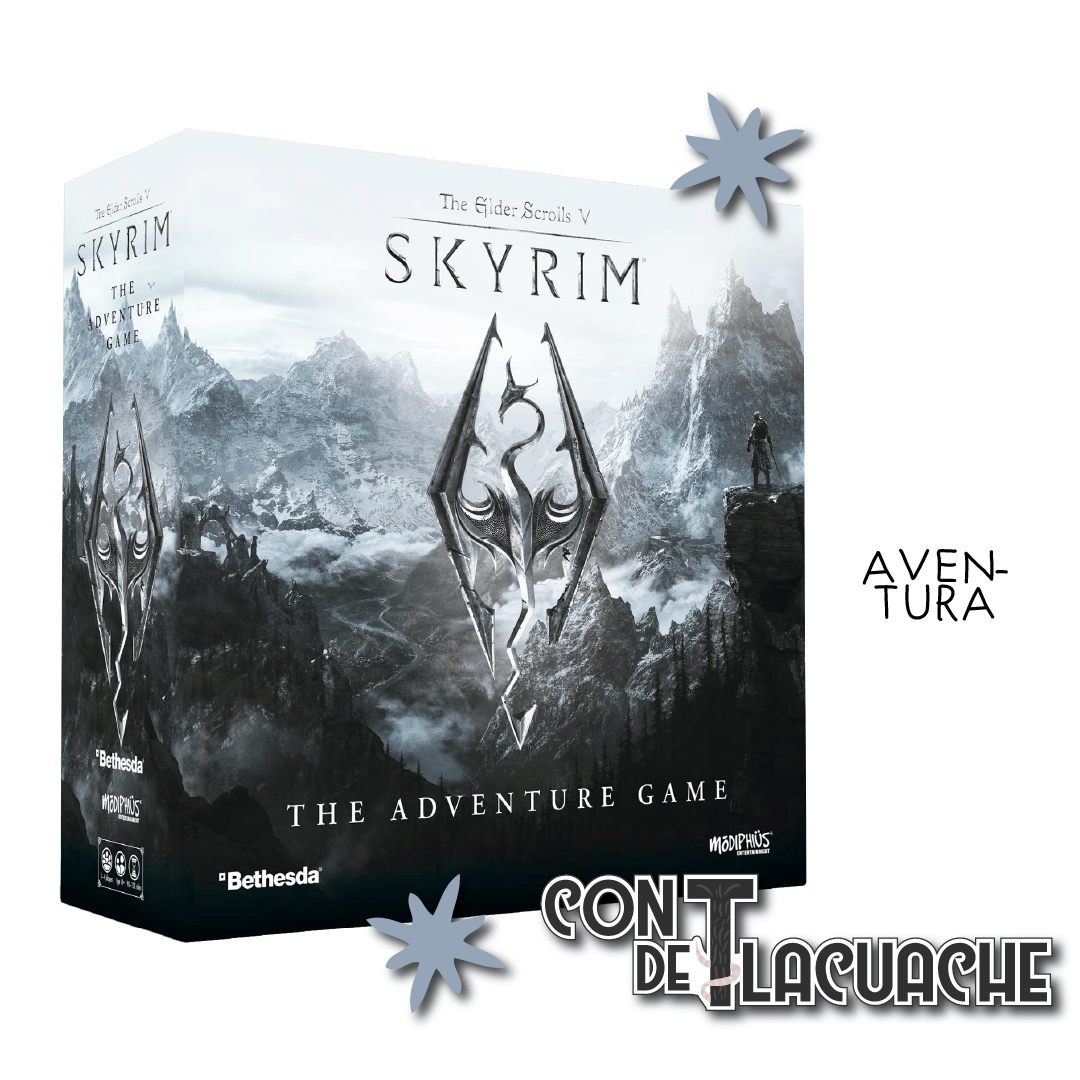 Skyrim The Adventure Game | Modiphius - Con T de Tlacuache - Modiphius
