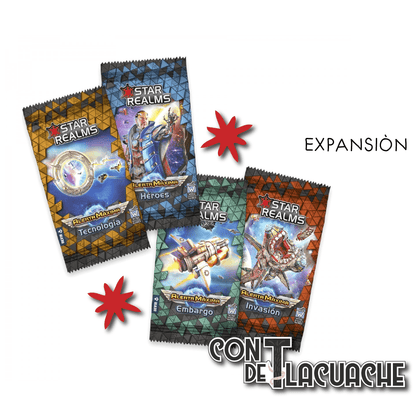 Star Realms Alerta Máxima (4 Sobres) | Devir - Con T de Tlacuache - Devir