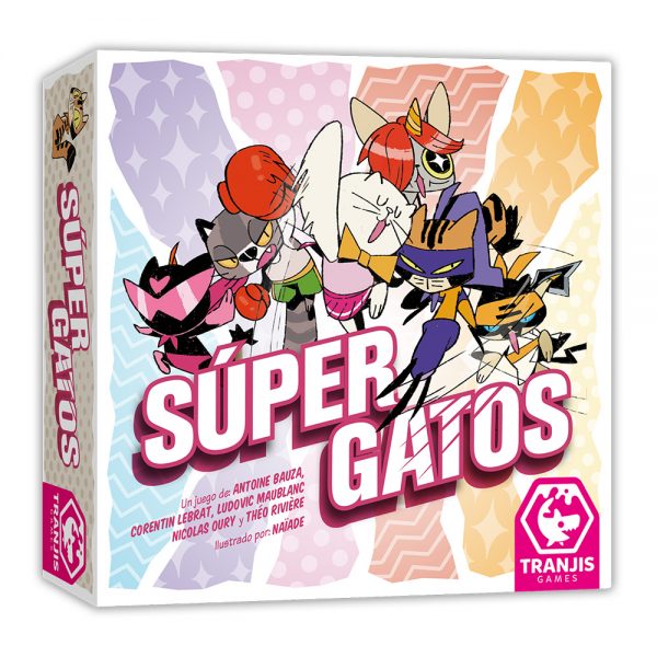 Super gatos | Tranjis Games Juego de Mesa