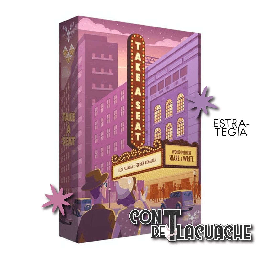 Take a Seat | Salt & Pepper Games - Con T de Tlacuache - Salt & Pepper Games