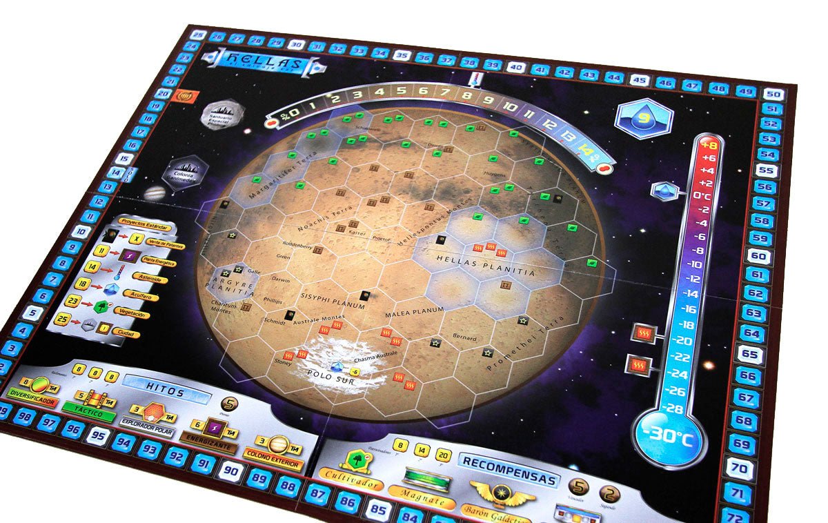 Terraforming Mars Hellas & Ellysium | Maldito Games - Con T de Tlacuache - tdetlacuache