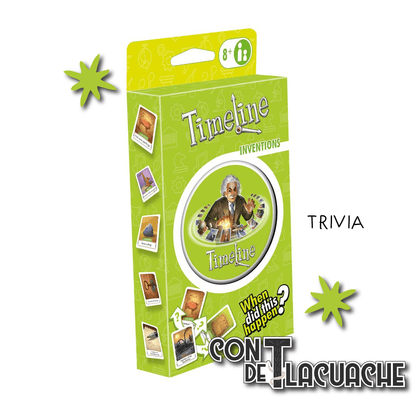 Timeline Inventions (Eco - Blister) | Asmodee - Con T de Tlacuache - Asmodee