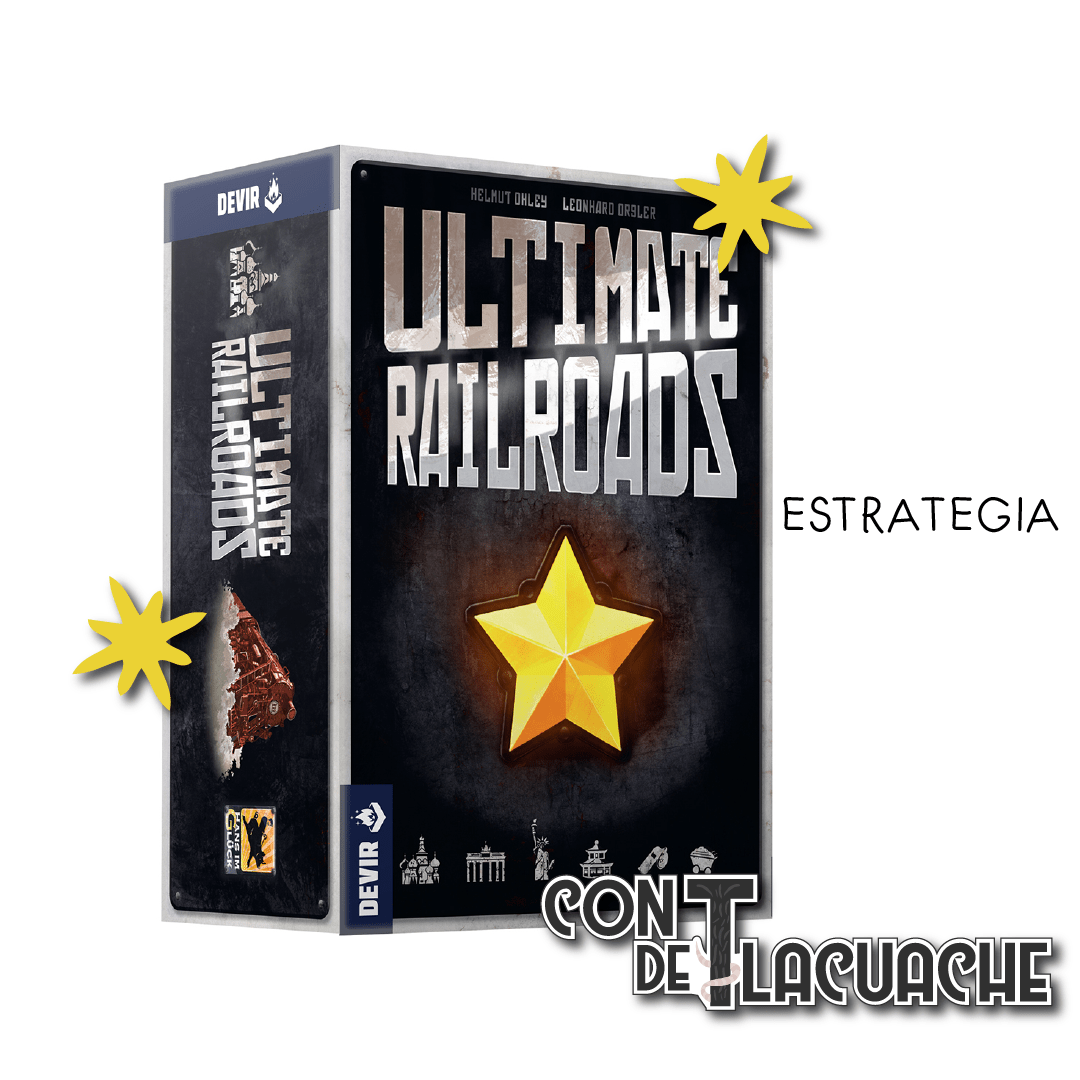Ultimate Railroads | Devir - Con T de Tlacuache - Devir
