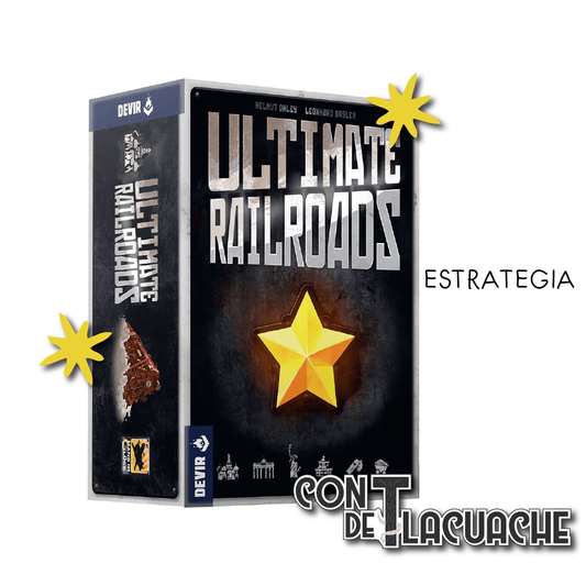 Ultimate Railroads | Devir - Con T de Tlacuache - Devir