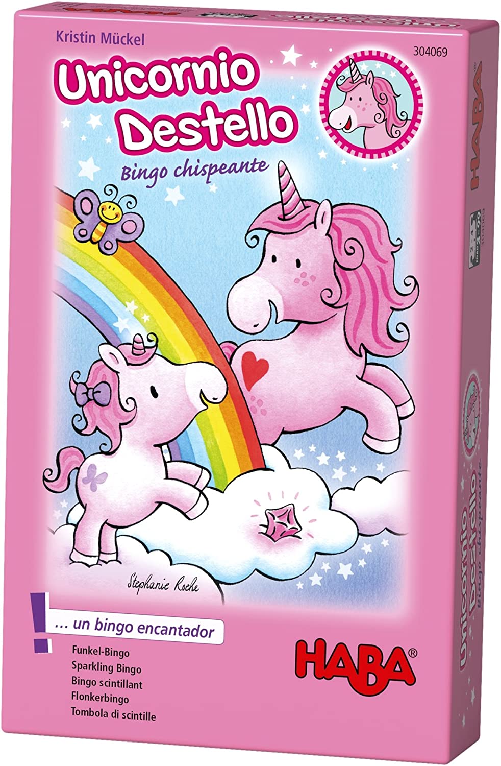 Unicornio Destello Bingo Chispeante | Haba - Con T de Tlacuache - tdetlacuache