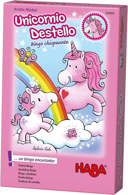 Unicornio Destello Bingo Chispeante | Haba - Con T de Tlacuache - tdetlacuache