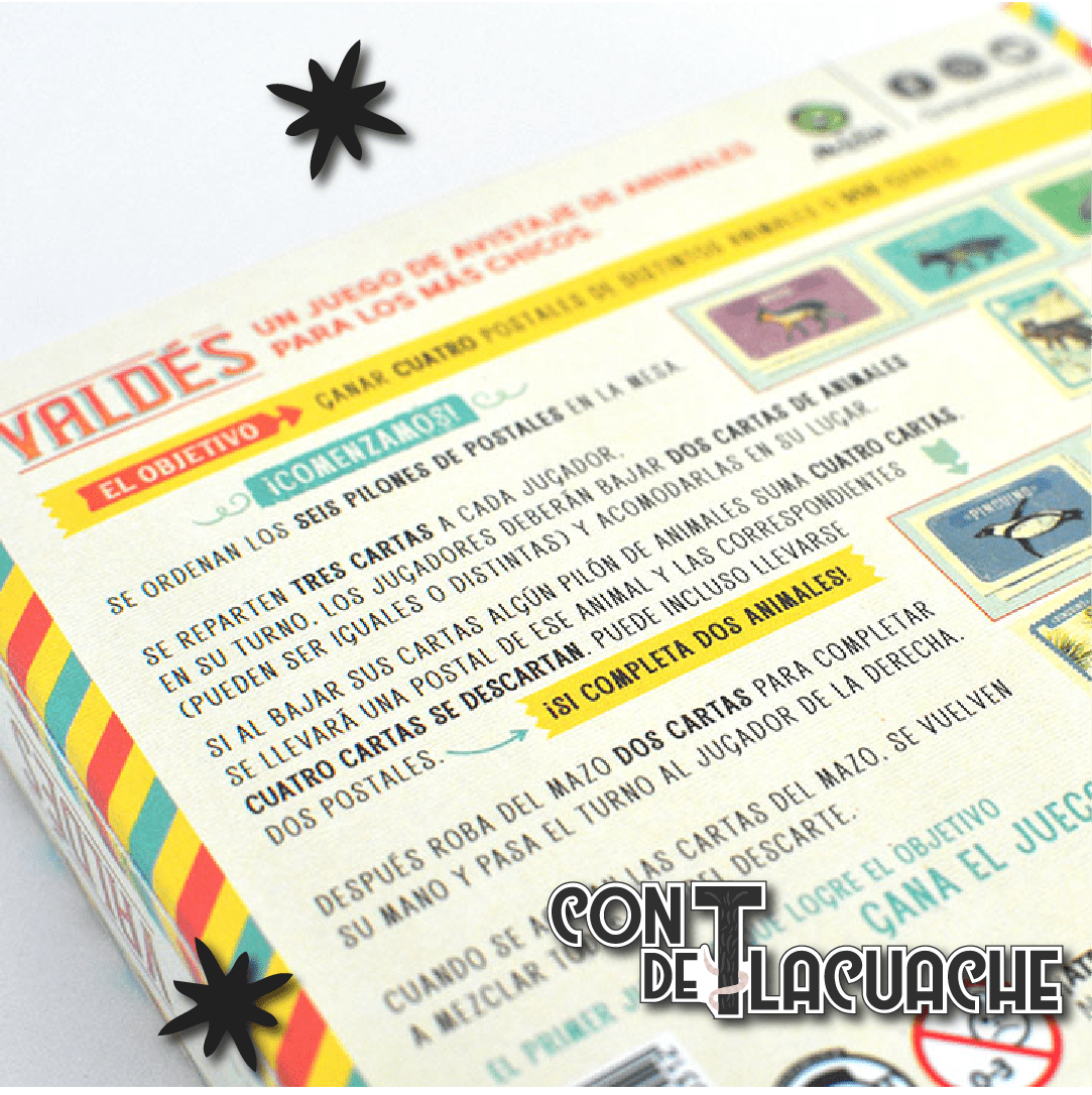 Valdes | Juegos Maldon - Con T de Tlacuache - Juegos Maldon