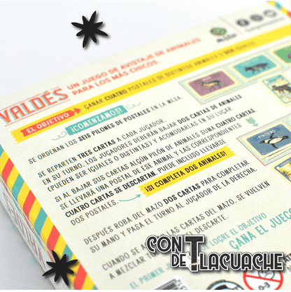 Valdes | Juegos Maldon - Con T de Tlacuache - Juegos Maldon