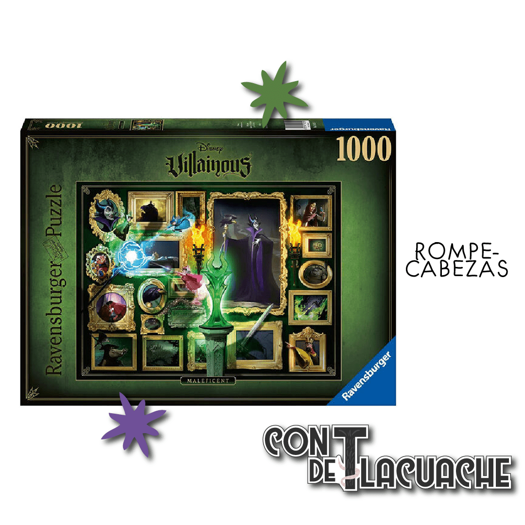 Villanos Maléfica (1000pzas) | Ravensburger - Con T de Tlacuache - Ravensburger