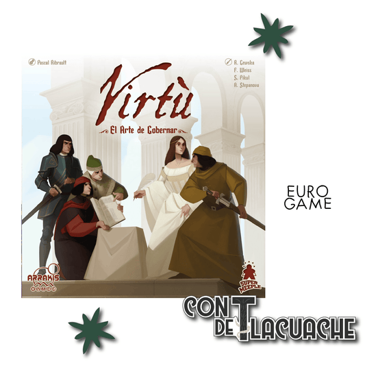 Virtù – El Arte de Gobernar | Arrakis Games - Con T de Tlacuache - Arrakis Games