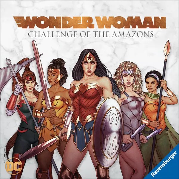 Wonder Woman Challenge of the Amazons | Ravensburg - Con T de Tlacuache - Ravensburger