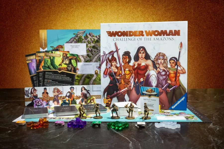 Wonder Woman Challenge of the Amazons | Ravensburg - Con T de Tlacuache - Ravensburger