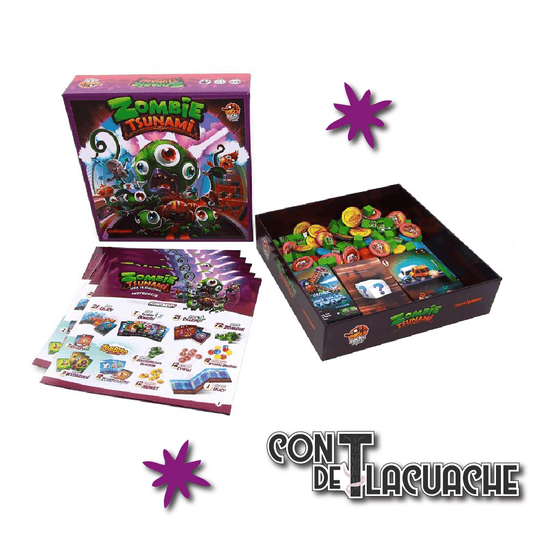 Zombie Tsunami | Lucky Duck Games - Con T de Tlacuache - Lucky Duck Games